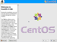 [ 図COS-003 Welcome to CentOS-4 ]