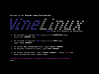 Vine Linux CXg[001 CXg[@̑I