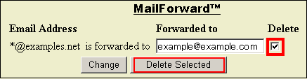 [ }ZE-010@u MailForward v̉ ]